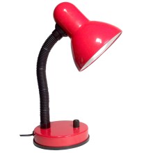 Aptumšojama galda lampa KADET -S 1xE27/40W, sarkana