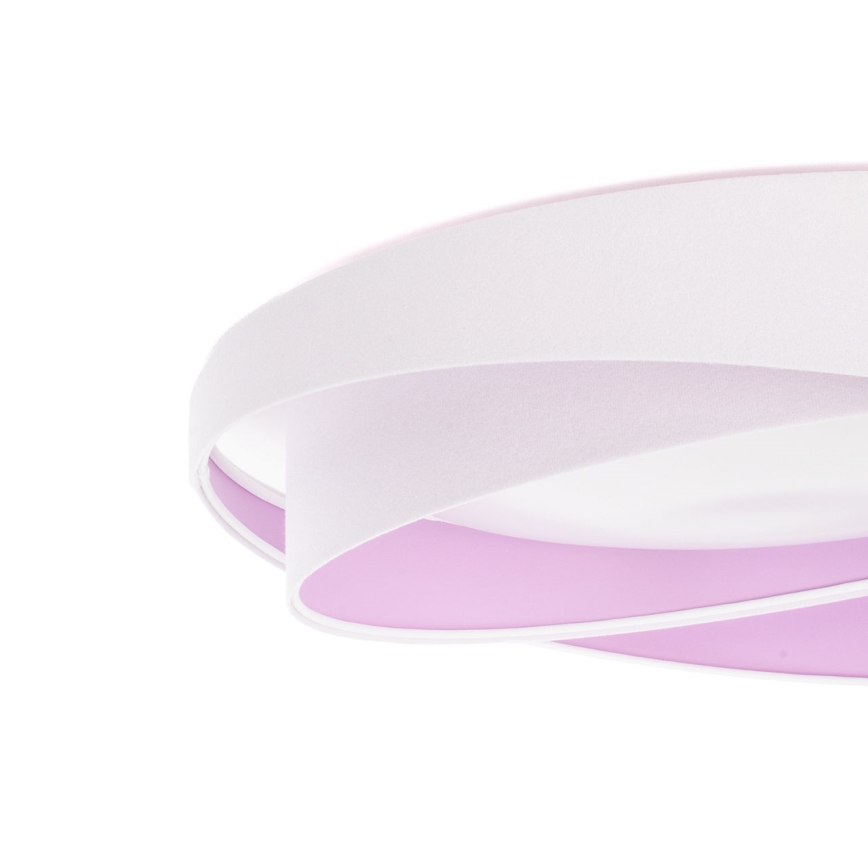 Regulējama LED griestu lampa SMART GALAXY MODERN LED/24W/230V 3000-6500K diam. 55 cm balta/violeta + tālvadības pults