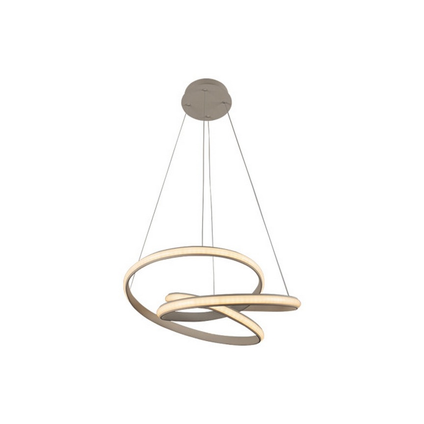 LED aptumšojams lustrs uz troses LED/85W/230V 3000–6500K diam. 49 cm + tālvadības pults