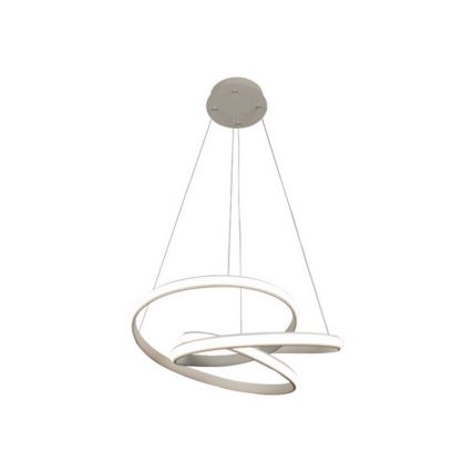 LED aptumšojams lustrs uz troses LED/85W/230V 3000–6500K diam. 49 cm + tālvadības pults