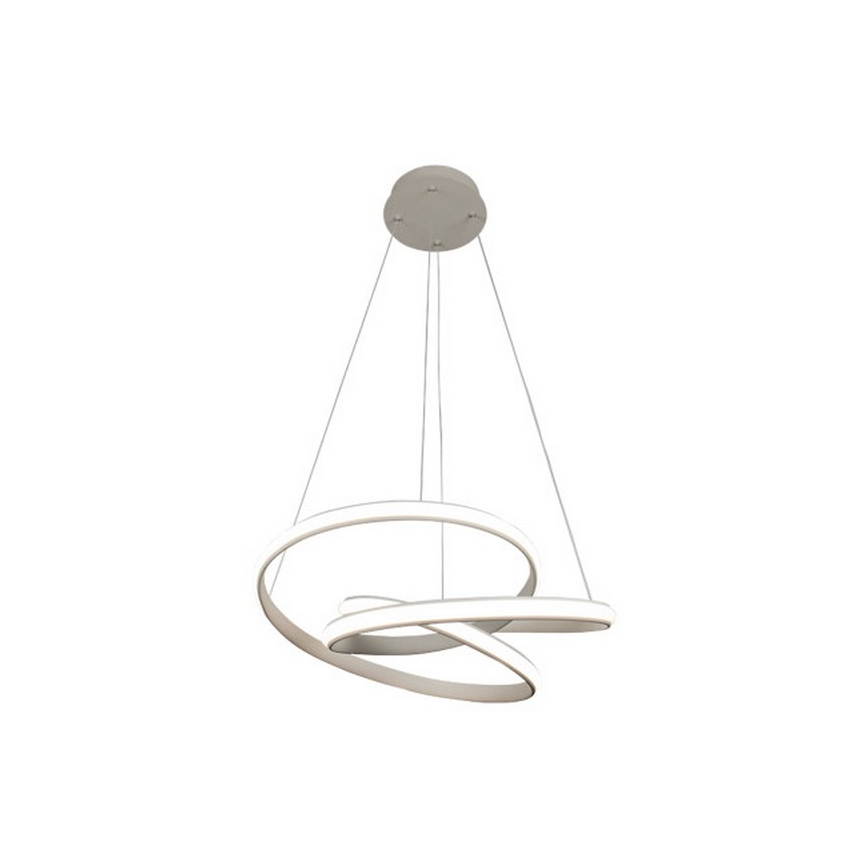 LED aptumšojams lustrs uz troses LED/85W/230V 3000–6500K diam. 49 cm + tālvadības pults