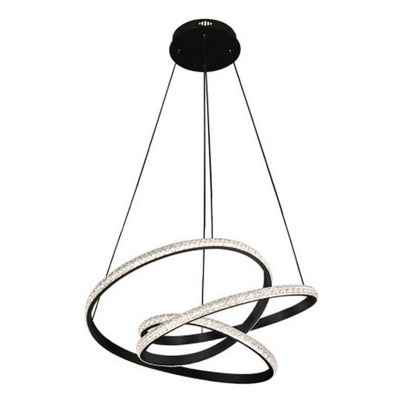 Aptumšojama LED lustra uz troses LED/90W/230V 3000-6500K Ø 47 cm + tālvadības pults