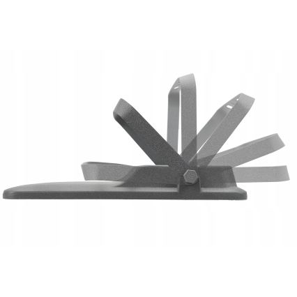 LED regulējams saules prožektors LED/100W/3,2V 5000K 10500 mAh IP65 melns + tālvadības pults