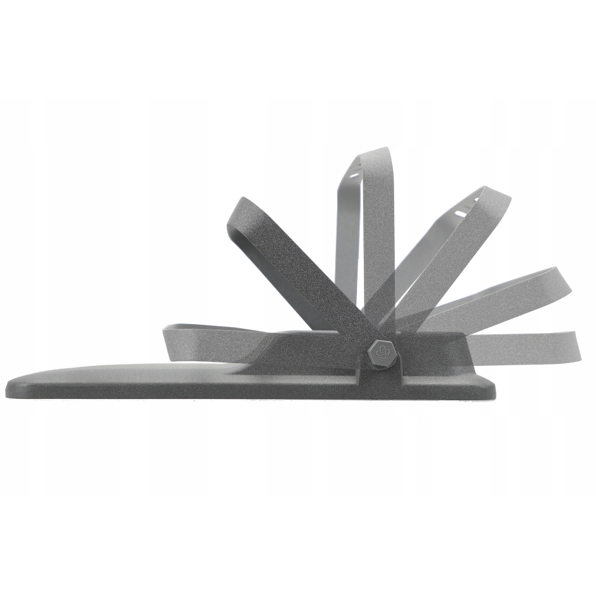 LED regulējams saules prožektors LED/100W/3,2V 5000K 10500 mAh IP65 melns + tālvadības pults