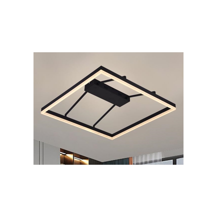 Aptumšojams virsmas piestiprināms LED lustrs LED/55W/230V 3000-6500K + ar tālvadību