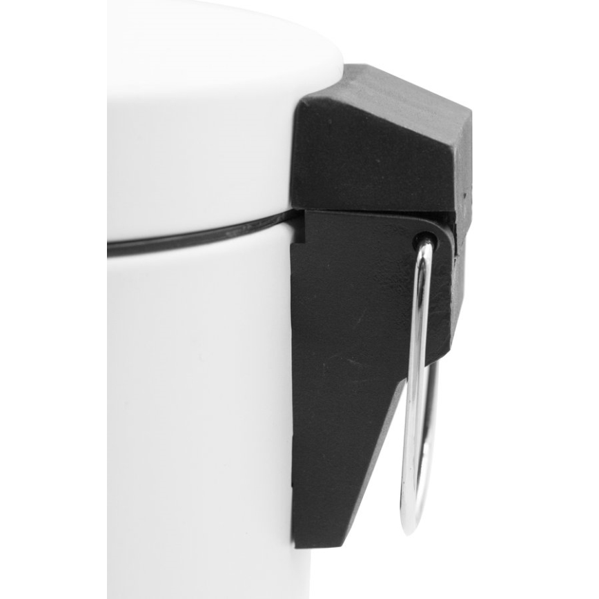 Aqualine - Atkritumu tvertne SIMPLE LINE 3 l matēts balts