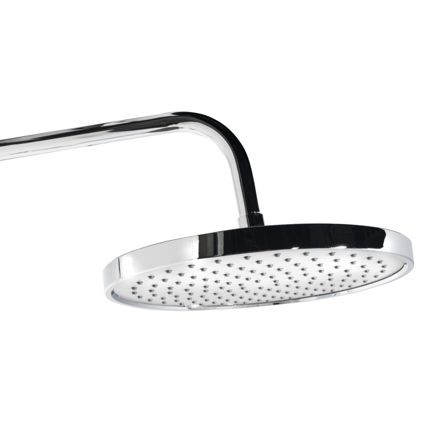 Aqualine - Dušas komplekts ar jaucējkrānu FARRAO, spīdīgs hroms