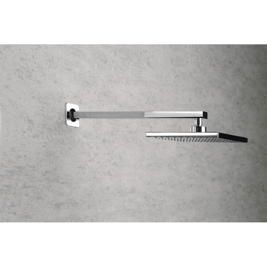 Aqualine - Dušas rokturis leņķa 40,4 cm spīdīgi hromēts