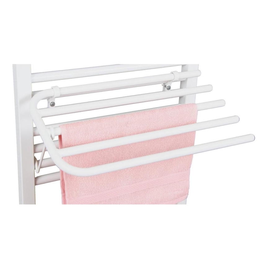 Aqualine - Dvieļu turētāja sliede sildelementam 60 cm balta
