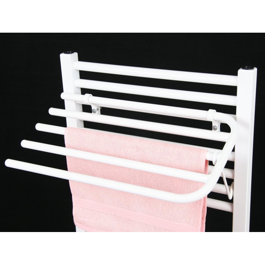 Aqualine - Dvieļu turētāja sliede sildelementam 60 cm balta