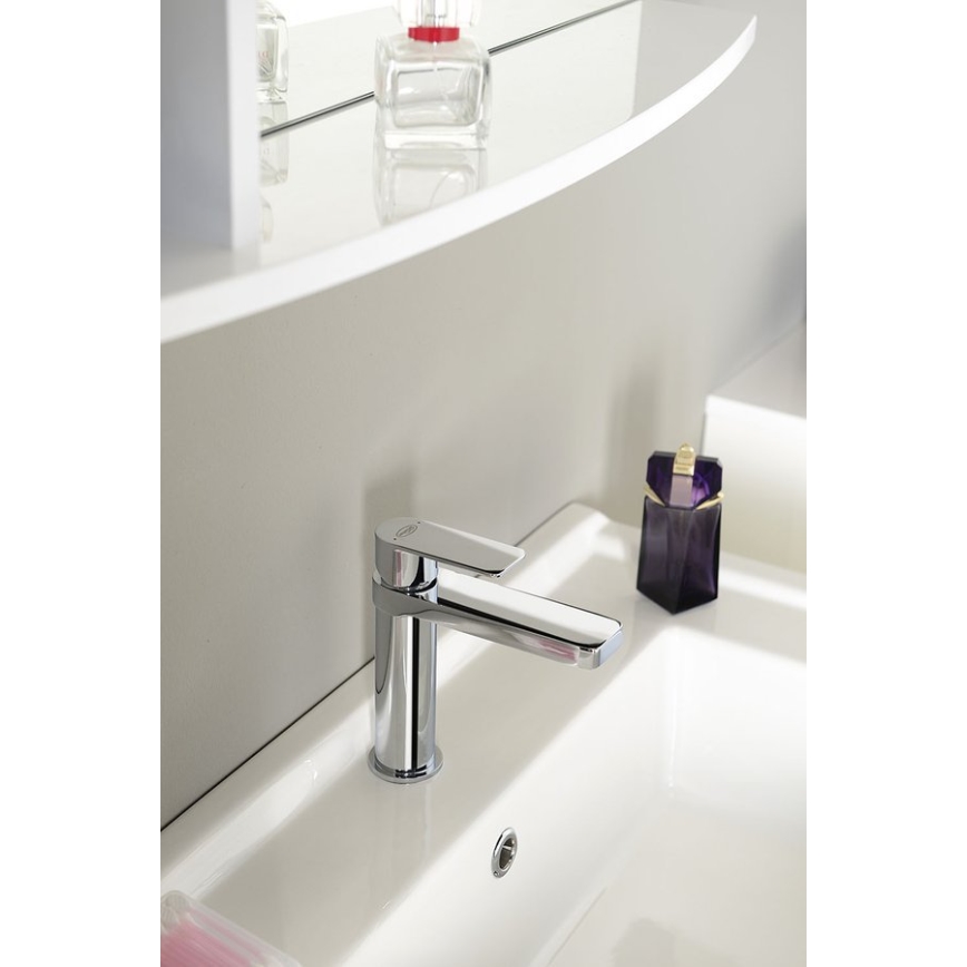 Aqualine - Izlietnes krāns DAPHNE 15,5 cm spīdīgi hromēts