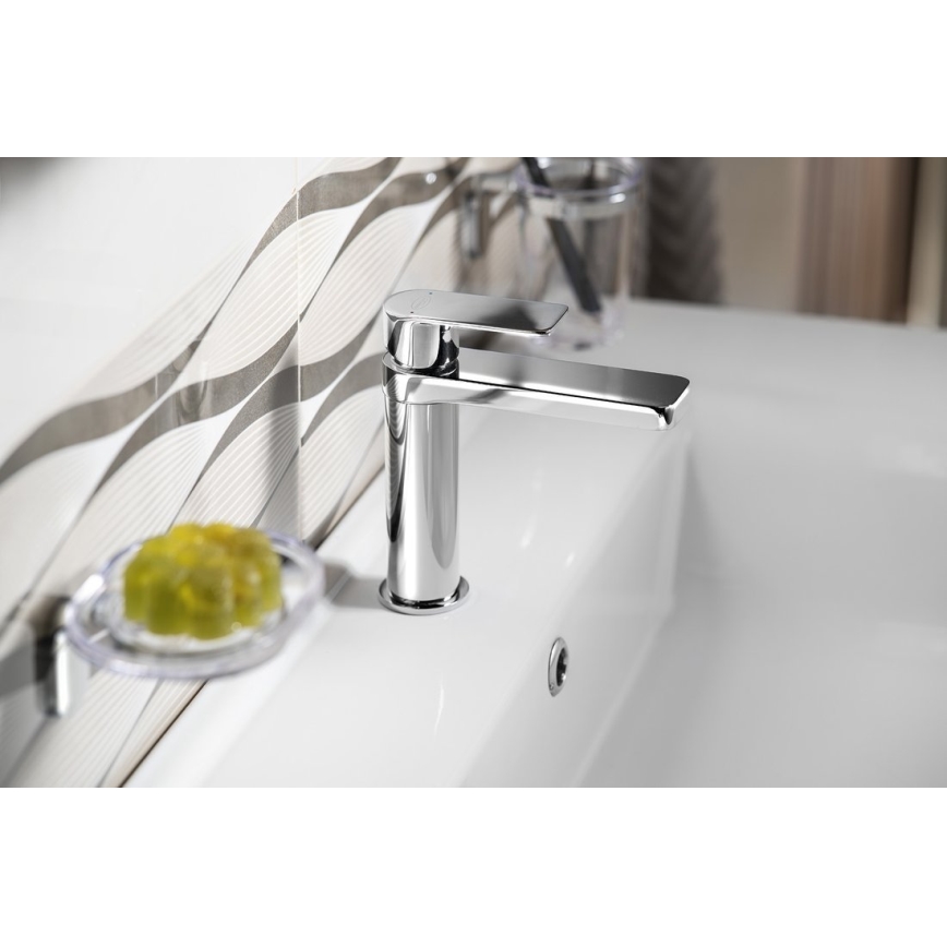 Aqualine - Izlietnes krāns DAPHNE 15,5 cm spīdīgi hromēts