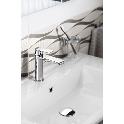 Aqualine - Izlietnes krāns DAPHNE 15,5 cm spīdīgi hromēts