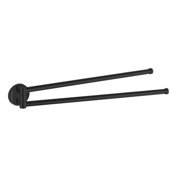 Aqualine - Rotating sienas dvielis turētājs SAMBA 47 cm melna