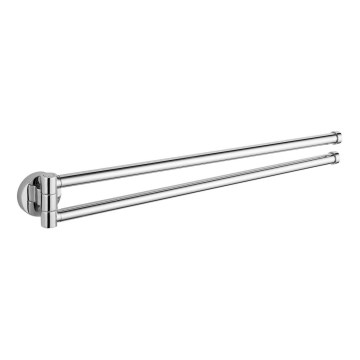 Aqualine - Sienas dvieļu turētājs grozāmais SAMBA 47 cm spīdīgi hromēts