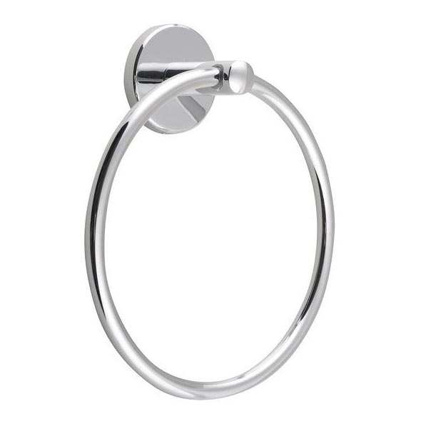 Aqualine - Sienas dvieļu turētājs SAMBA d. 15,5 cm spīdīgi hromēts