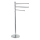 Aqualine - Statīvs ar dvieļu pakaramo SAMBA 85,5 cm nerūsējošs tērauds/spīdīgi hromēts