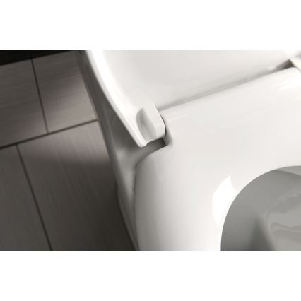 Aqualine - Tualetes poda vāks SOFIA SoftClose balta