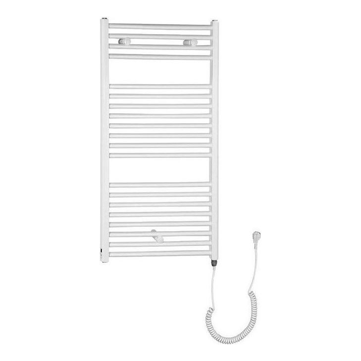 Aqualine - Vannas istabas elektriskais radiators DIRECT-E 300W/230V 96 cm balta taisns