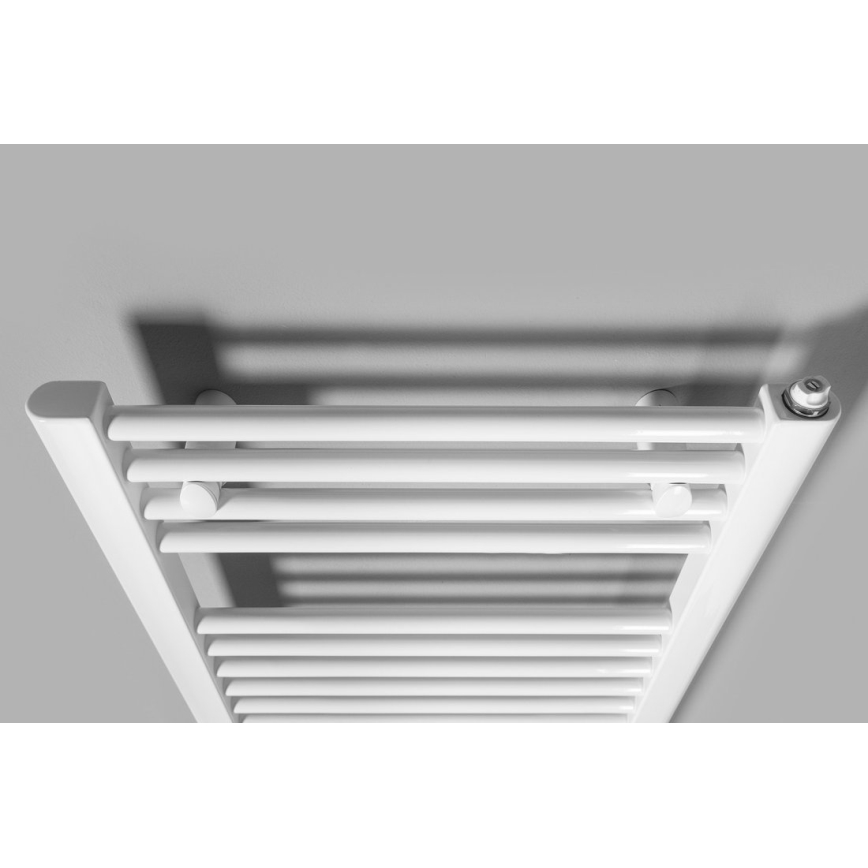 Aqualine - Vannas istabas elektriskais radiators DIRECT-E 400W/230V 96 cm balta taisns