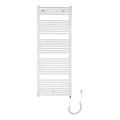 Aqualine - Vannas istabas elektriskais radiators DIRECT-E 800W 168x60 cm balts