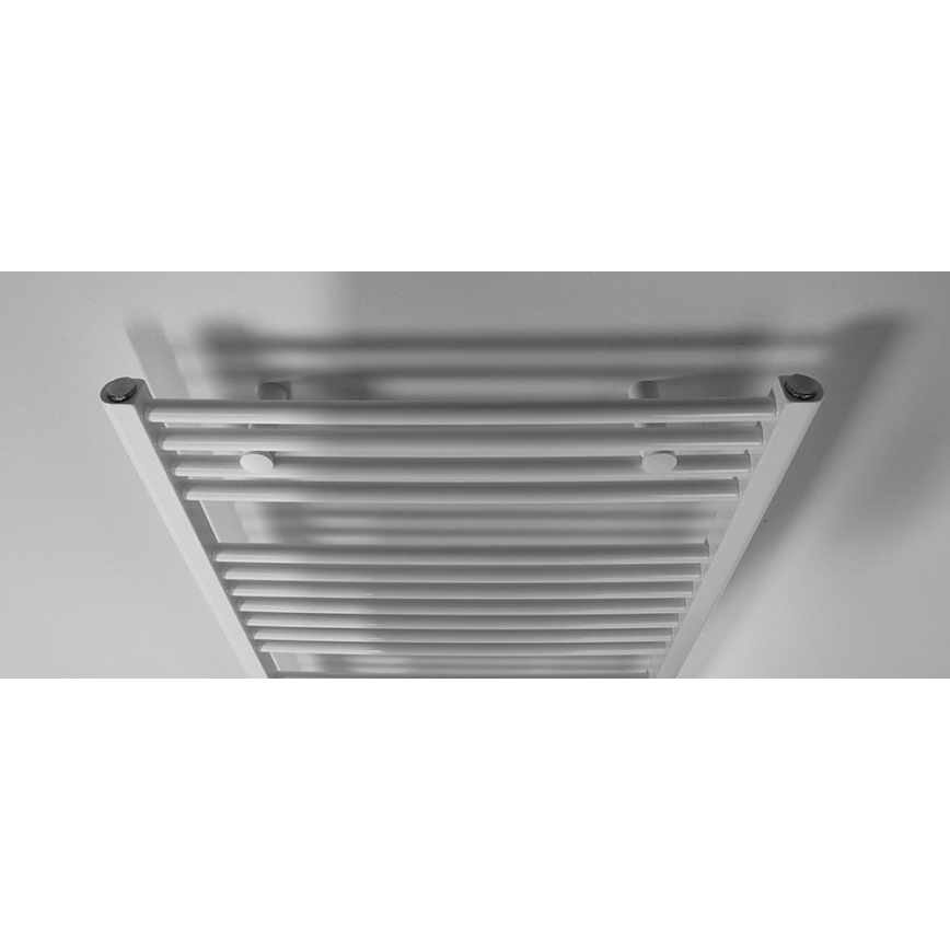Aqualine - Vannas istabas elektriskais radiators DIRECT-E 800W/230V 168 cm balta taisns