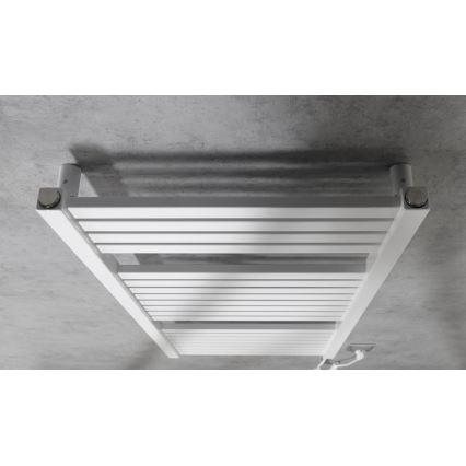 Aqualine - Vannas istabas elektriskais radiators TONDI-E 300W/230V 97 cm balta taisns