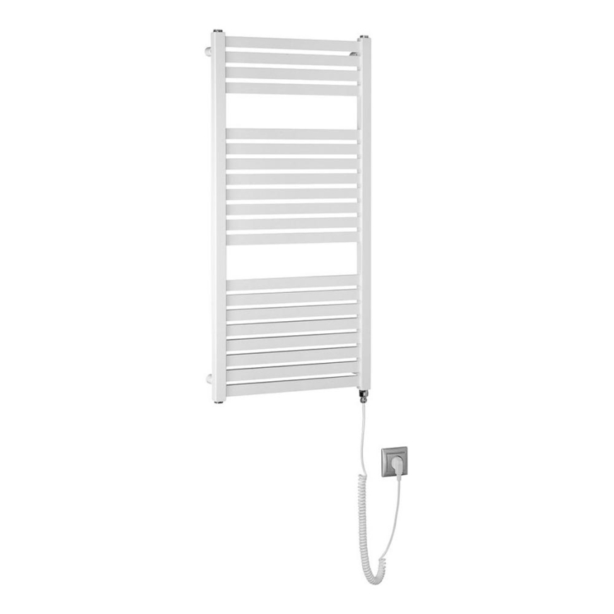 Aqualine - Vannas istabas elektriskais radiators TONDI-E 300W/230V 97 cm balta taisns