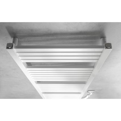 Aqualine - Vannas istabas elektriskais radiators TONDI-E 500W/230V 133 cm balta taisns