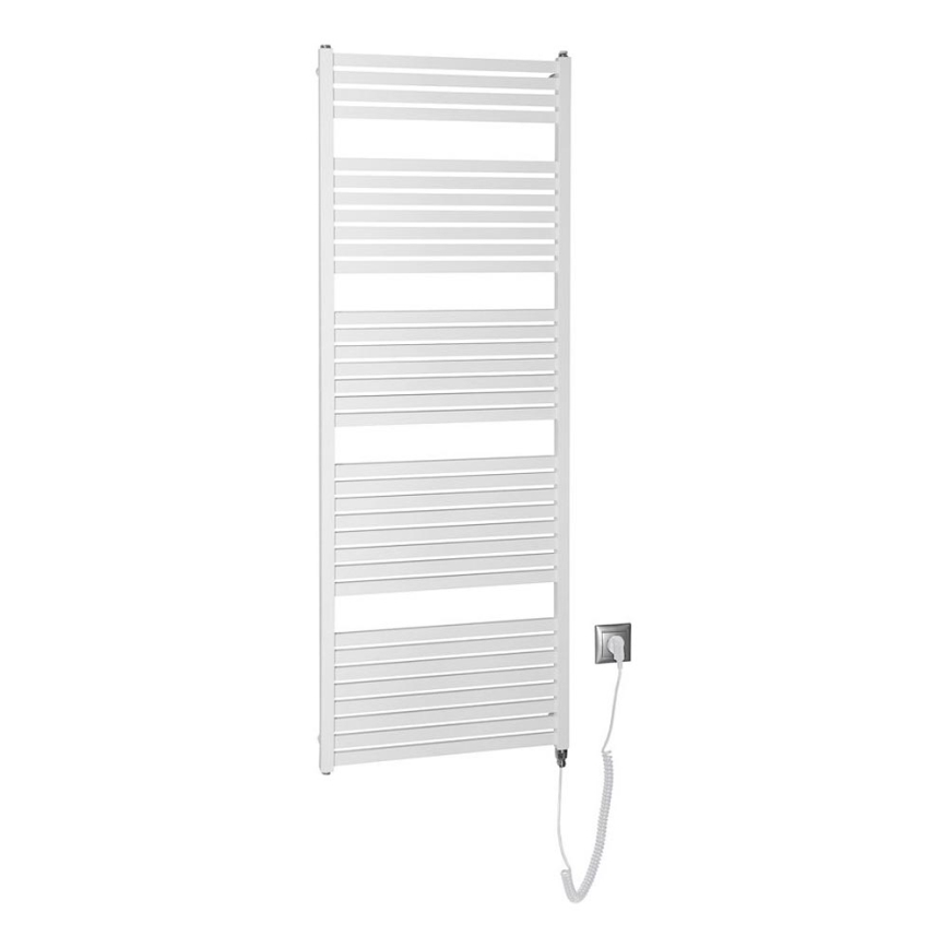 Aqualine - Vannas istabas elektriskais radiators TONDI-E 800W/230V 169 cm balta taisns