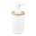 Aqualine - Ziepju dozators SNOW 350 mm balta/bambusa