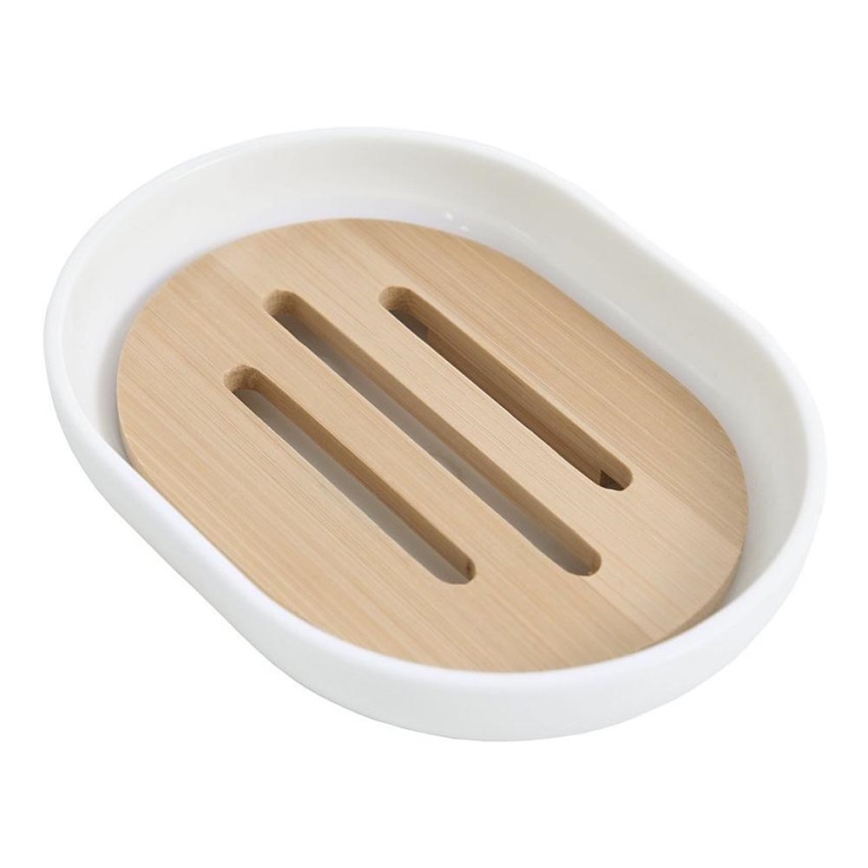 Aqualine - Ziepju trauks SNOW balta/bambusa