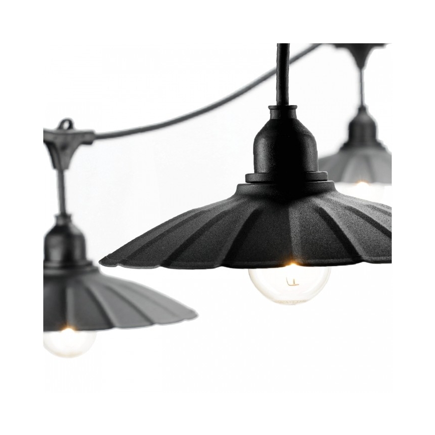 Āra dekoratīvā virtene CRETE 20xE27/230V 25m IP44