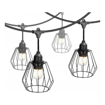 Āra dekoratīvā virtene CRETE 20xE27/230V 25m IP44