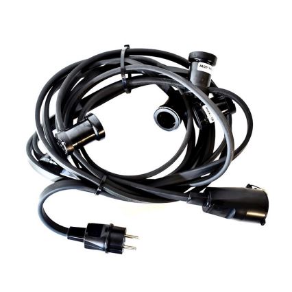 Āra dekoratīva virtene GIRLANDA 22 m 20xE27/15W/230V IP44