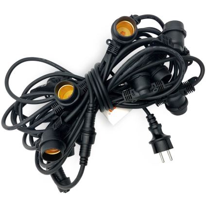 Āra dekoratīva virtene MIMOSA 10xE27/1,3W/230V IP44 10 m