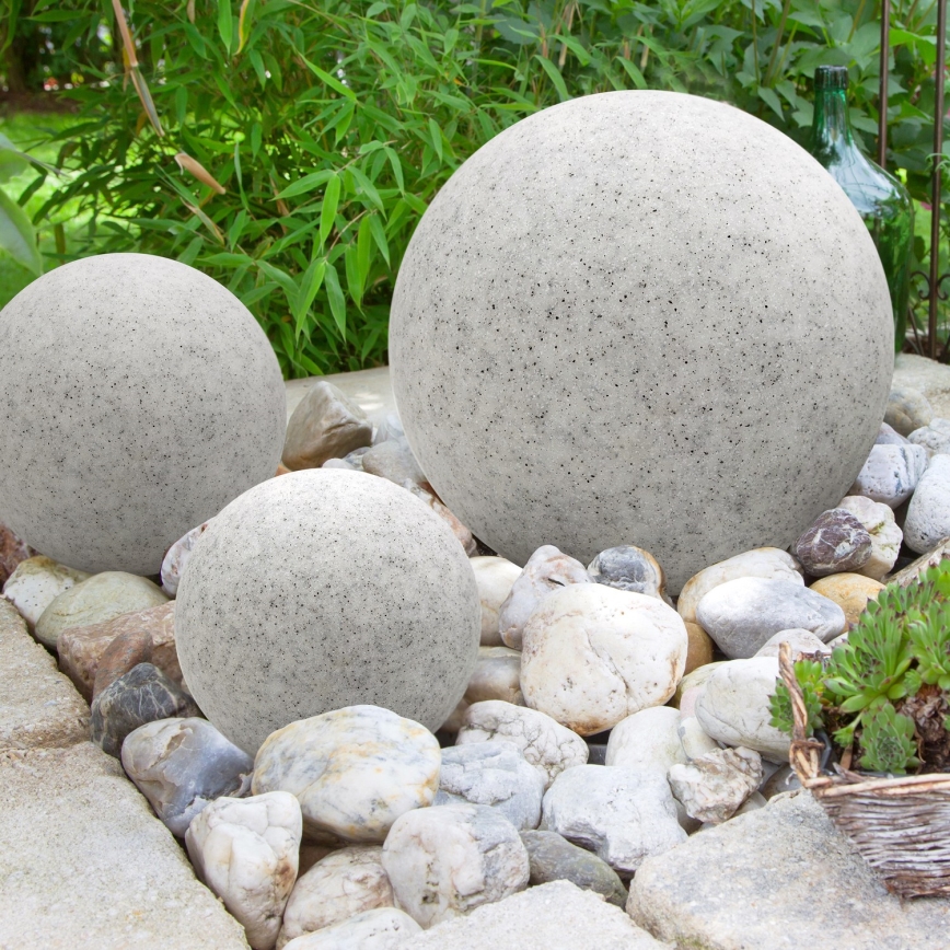 Āra dekoratīvais gaismeklis GARDEN BALL 1xE27/40W/230V IP65 d. 28 cm