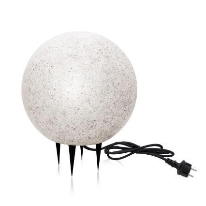 Āra dekoratīvais gaismeklis GARDEN BALL 1xE27/40W/230V IP65 d. 28 cm