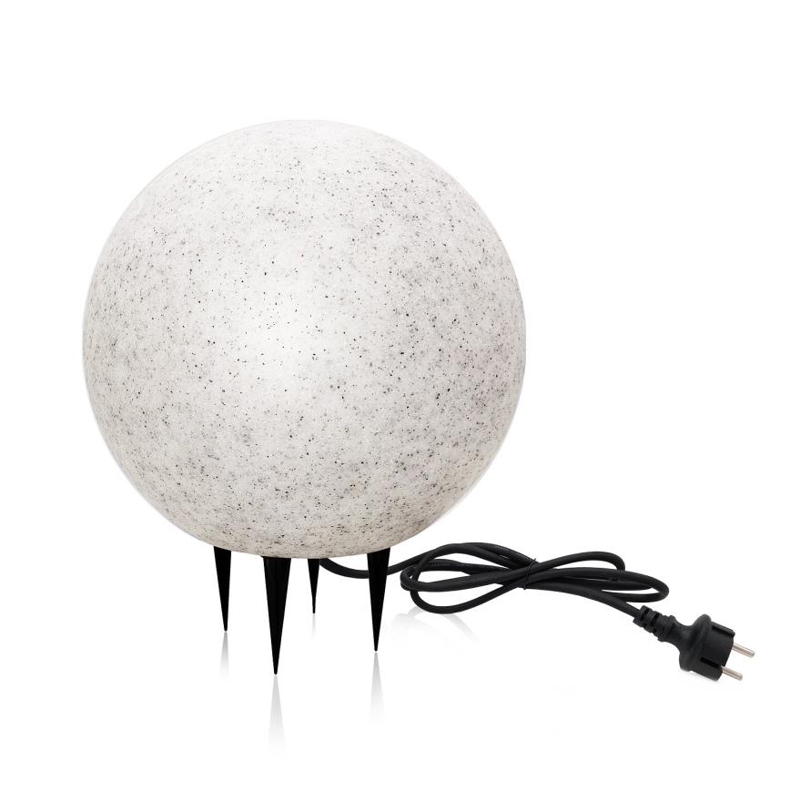 Āra dekoratīvais gaismeklis GARDEN BALL 1xE27/40W/230V IP65 d. 28 cm