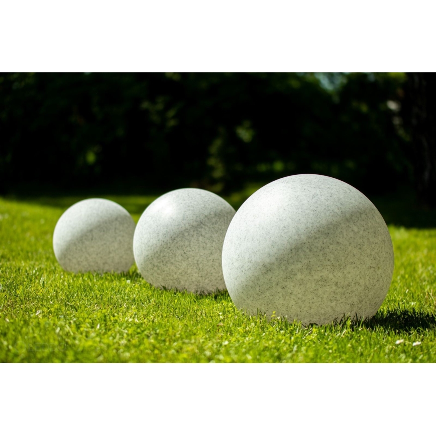 Āra dekoratīvais gaismeklis GARDEN BALL 1xE27/40W/230V IP65 d. 38 cm