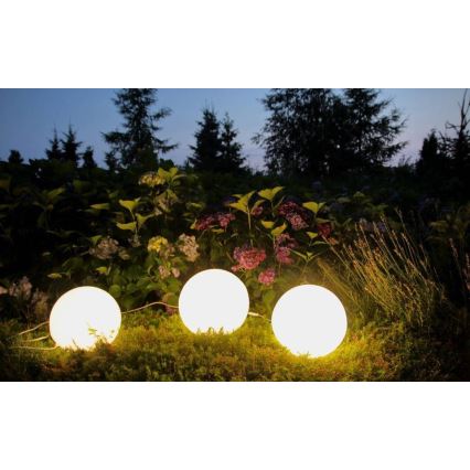 Āra dekoratīvais gaismeklis GARDEN BALL 1xE27/40W/230V IP65 d. 38 cm