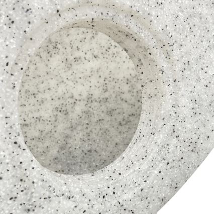 Āra dekoratīvais gaismeklis LUMISTONE 1xE27/15W/230V IP65 Ø 26,5 cm