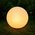Āra dekoratīvais gaismeklis LUMISTONE 1xE27/15W/230V IP65 Ø 28 cm