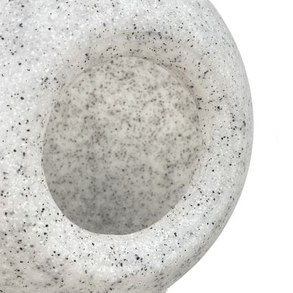 Āra dekoratīvais gaismeklis LUMISTONE 1xE27/15W/230V IP65 Ø 28 cm