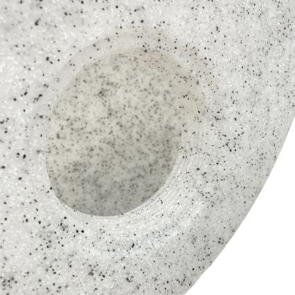 Āra dekoratīvais gaismeklis LUMISTONE 1xE27/15W/230V IP65 Ø 38 cm