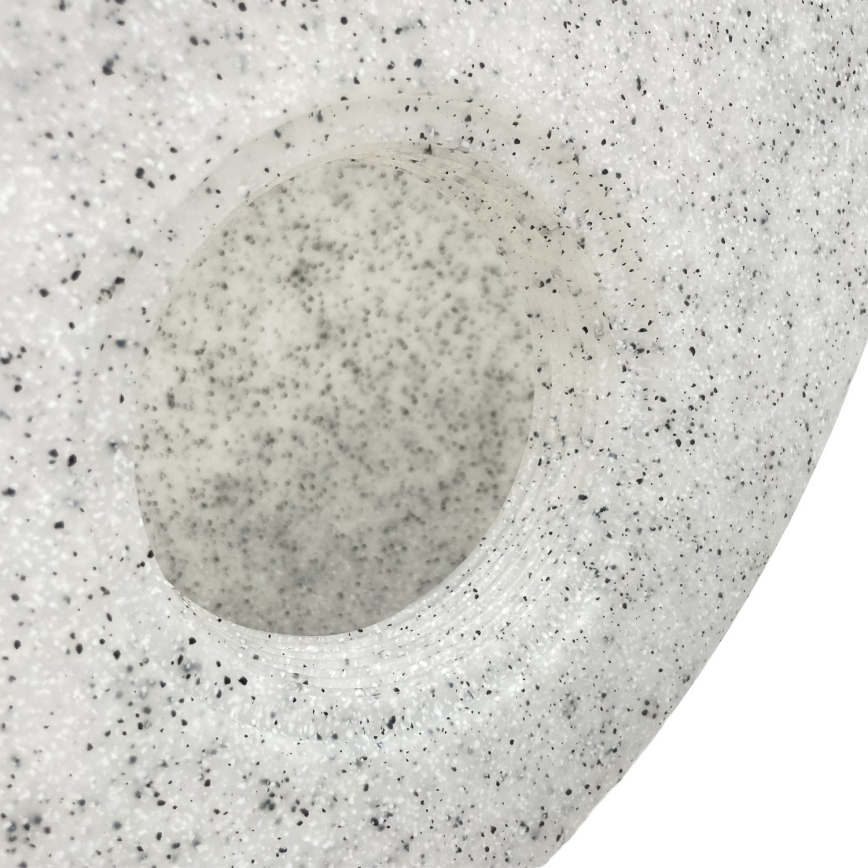 Āra dekoratīvais gaismeklis LUMISTONE 1xE27/15W/230V IP65 Ø 38 cm