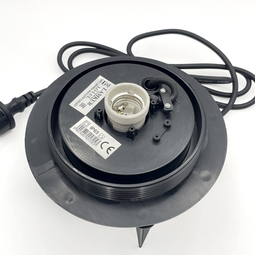 Āra dekoratīvs gaismeklis LUMISTONE 1xE27/15W/230V IP65 pr. 38 cm