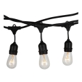 Āra gaismas virtene STRING 15m 15xE27/25W/230V IP54