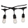 Āra gaismas virtene STRING 15m 15xE27/25W/230V IP54