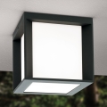 Āra gaismeklis HENRY 1xE27/15W/230V 16x16 cm IP44 antracīts
